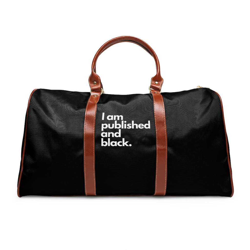 I am Published and Black Travel Bag
