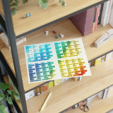 Load image into Gallery viewer, Published + Black Sticker Sheets
