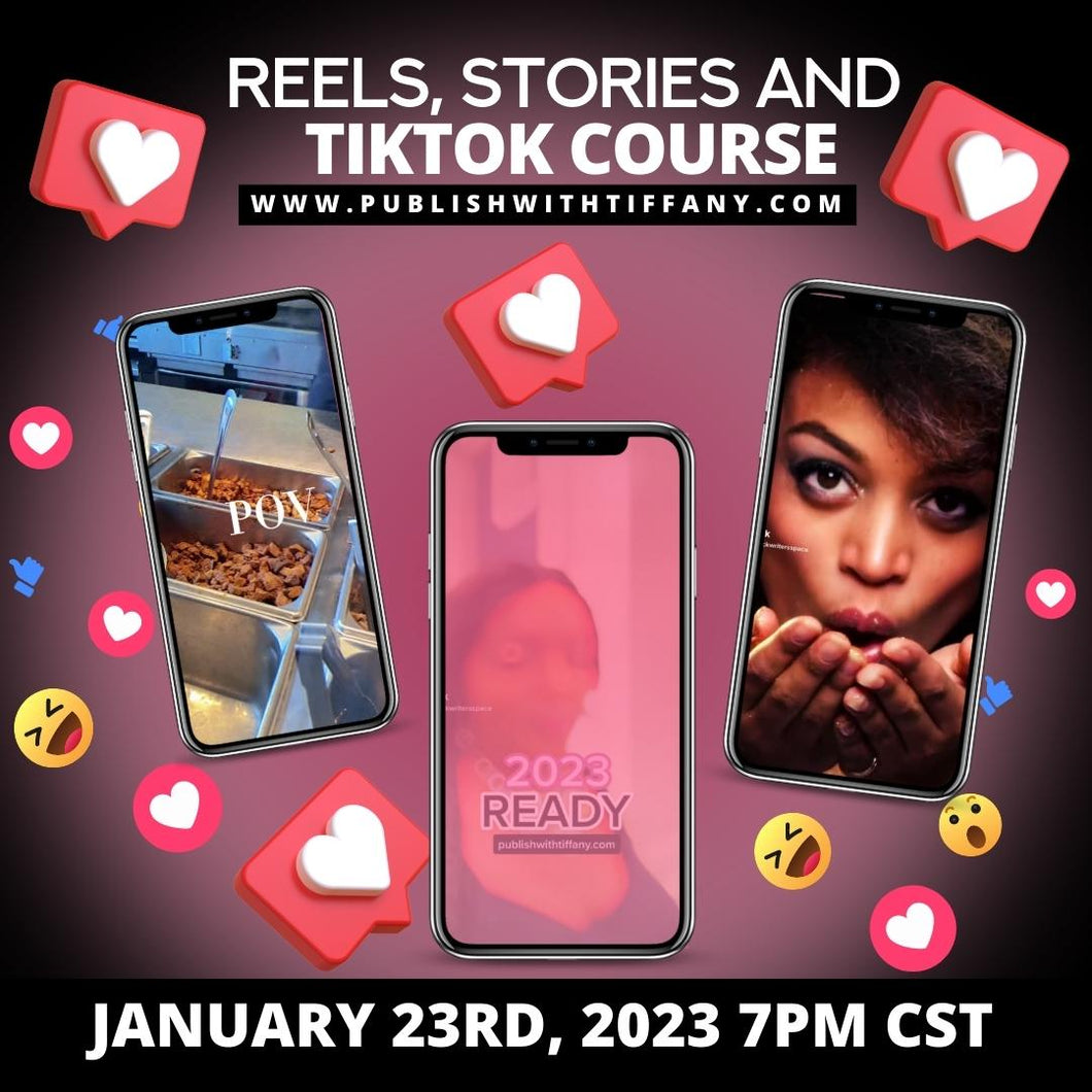 Reels, Stories + Tiktok Course